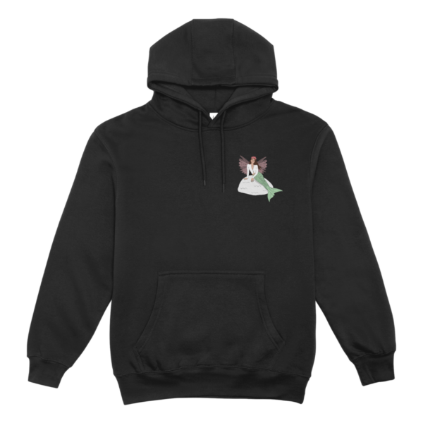 hoodie sirena hada negra